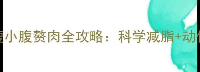 图片 30天居家无器械瘦小腹赘肉全攻略：科学减脂+动作图解+饮食方案1