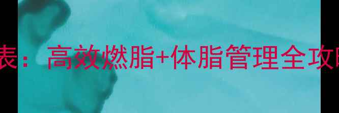 图片 30天科学运动减肥计划表：高效燃脂+体脂管理全攻略（附每日训练方案）1