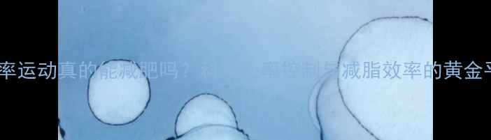 图片 低心率运动真的能减肥吗？科学心率控制与减脂效率的黄金平衡2