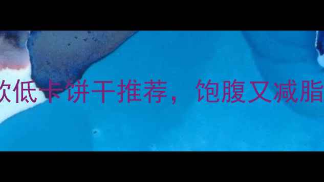 图片 减肥必看！10款低卡饼干推荐，饱腹又减脂（附热量表）2