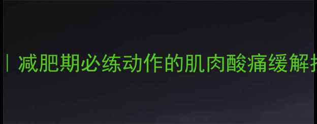 图片 双杠臂屈伸放松方法｜减肥期必练动作的肌肉酸痛缓解指南｜高效燃脂必备1