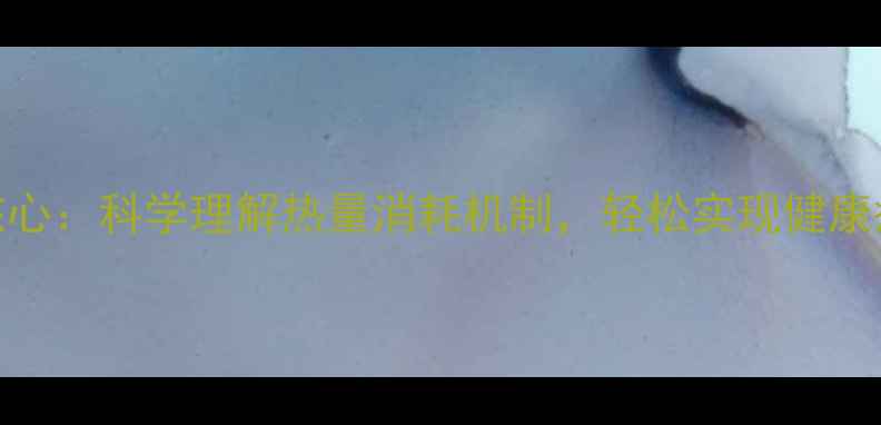 图片 消化系统是减肥核心：科学理解热量消耗机制，轻松实现健康瘦身每日健康指南