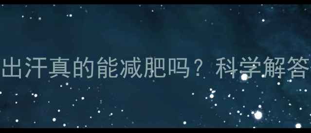 图片 运动后大量出汗真的能减肥吗？科学解答+有效方案1