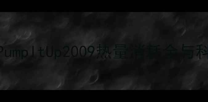 图片 高效燃脂！PumpItUp2009热量消耗全与科学减肥方案