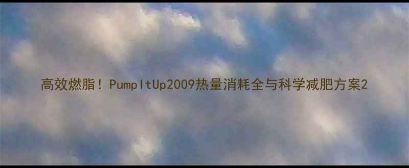 图片 高效燃脂！PumpItUp2009热量消耗全与科学减肥方案2